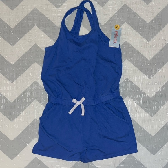Cat & Jack Other - Girls size 8 blue romper